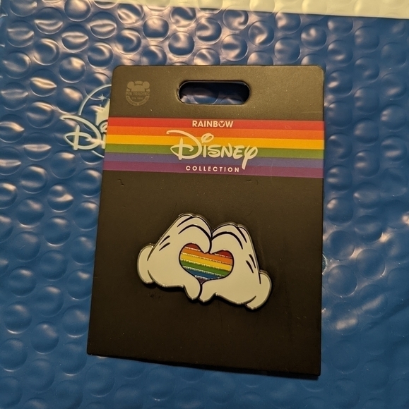 Disney Accessories - Rainbow Disney Collection Pin
